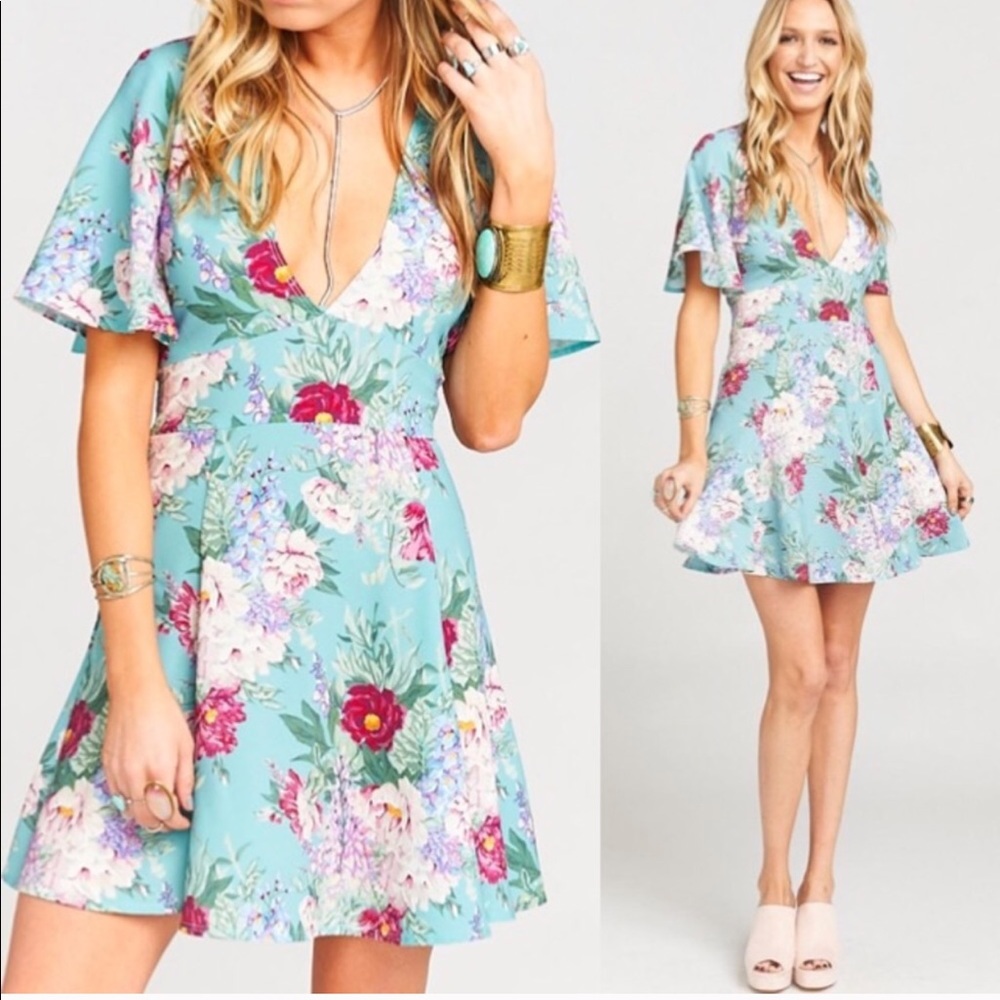 BNWT Show Me Your Mumu floral summer Dress Sz XS